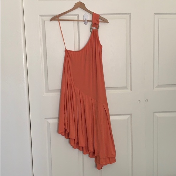 Free People One Shoulder Asymmetrical Hem Dress - Picture 5 of 5